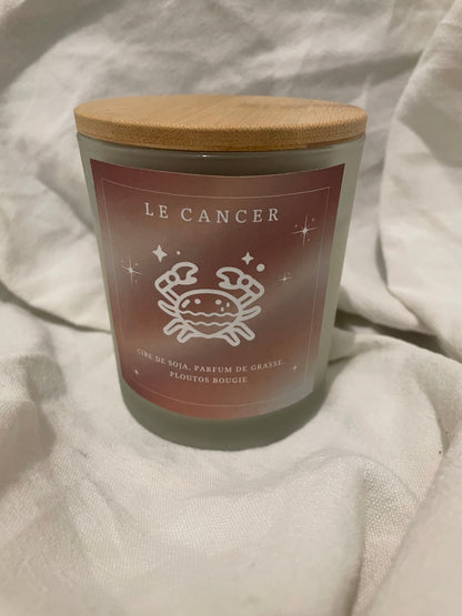 Bougie astrologique Eau pour Cancer, Scorpion et Poissons, en cire de soja — visuel 5 de la galerie