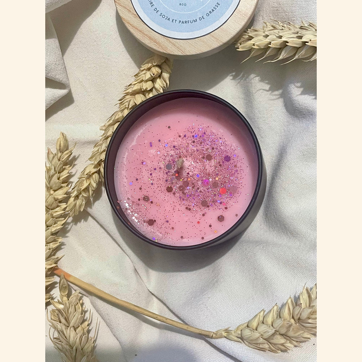 Bougie « Petite Rose » — Ploutos Bougie