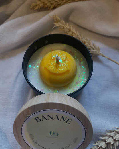 Bougie «Banane » — Ploutos Bougie