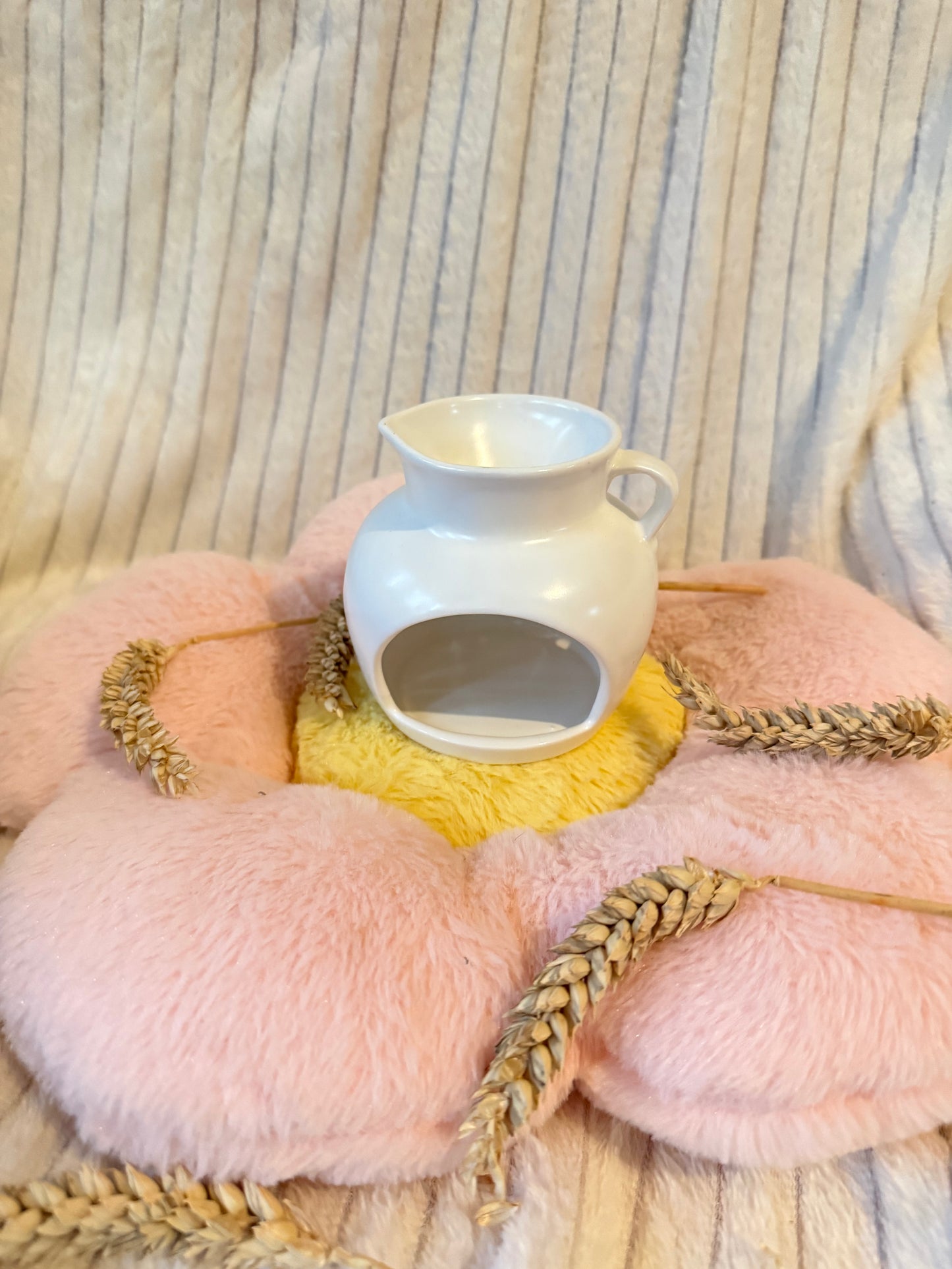 Brûle-parfum en céramique à motif de lapin — Ploutos Bougie